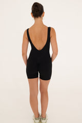 CLASSIC BLACK SPORT ROMPER