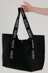 EDÉN SIGNATURE STRAP TOTE BAG