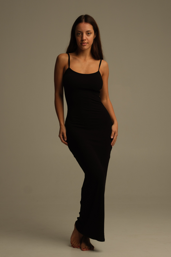 BLACK MAXI DRESS