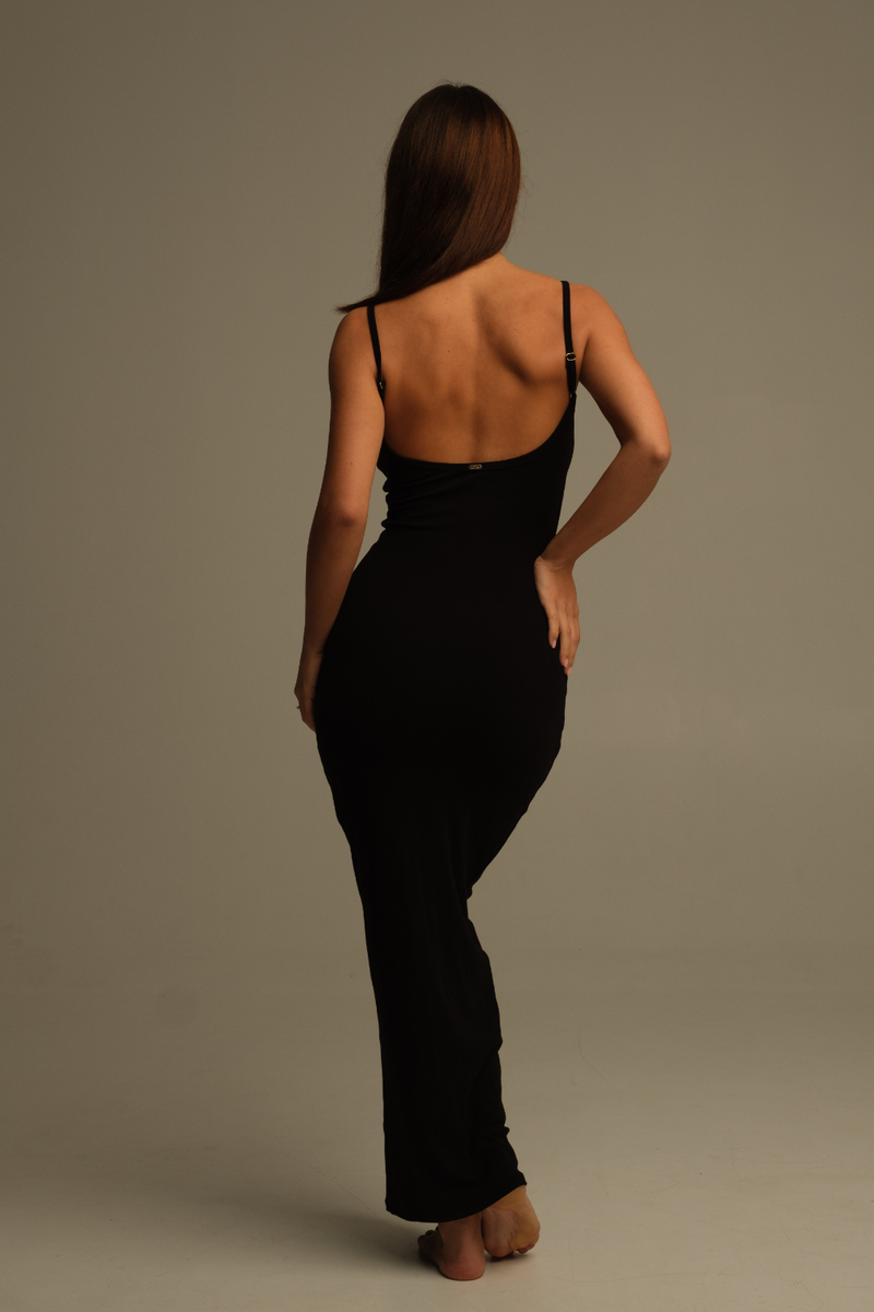 BLACK MAXI DRESS