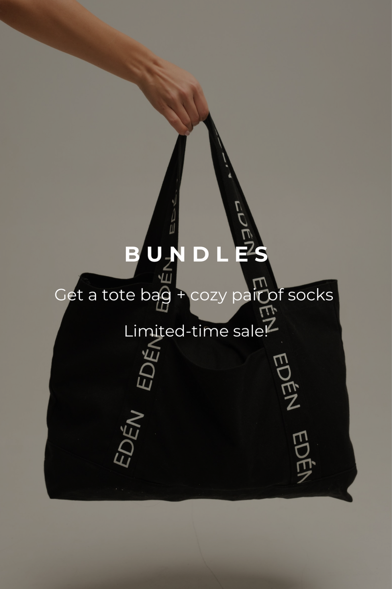 EDÉN SIGNATURE STRAP TOTE BAG