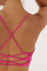 STRAPPY RACERBACK SPORTS BRA