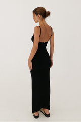 BLACK MAXI DRESS