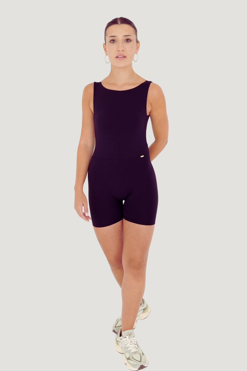 CLASSIC BLACK SPORT ROMPER