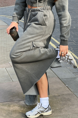 CARGO MAXI SKIRT